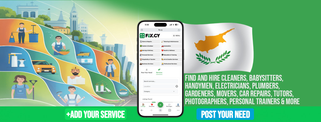 Learn how to list my business in Cyprus for Free and Promote Services Online | Boost your service visibility, Get More Local Clients with FIX.CY
