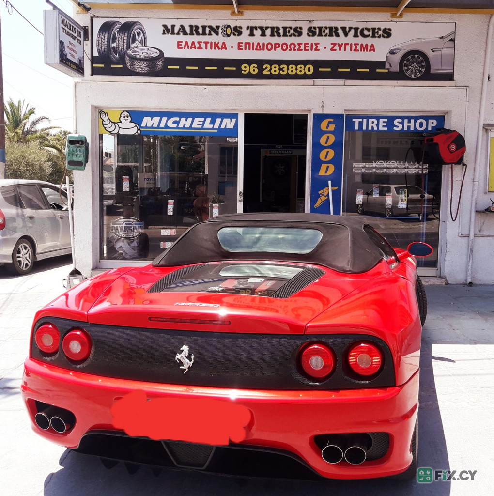 MARINOS TYRE SERVICES in Limassol