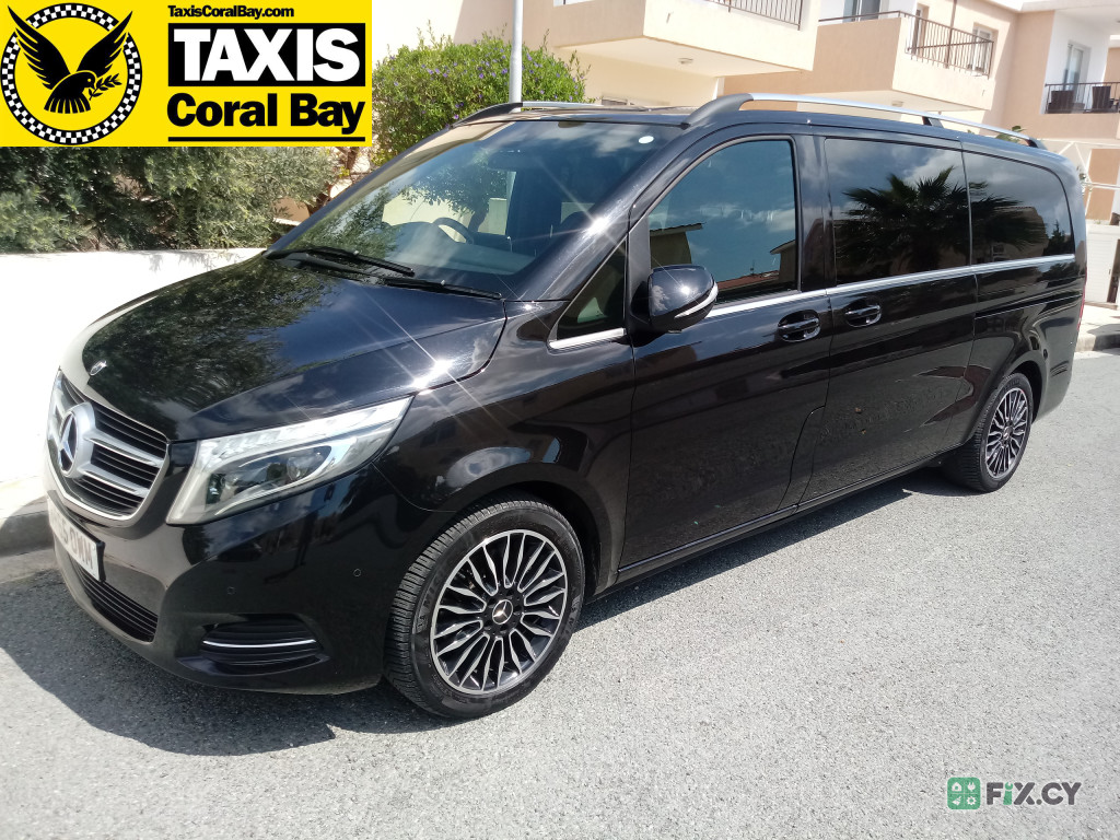 Taxis Coral Bay in Paphos