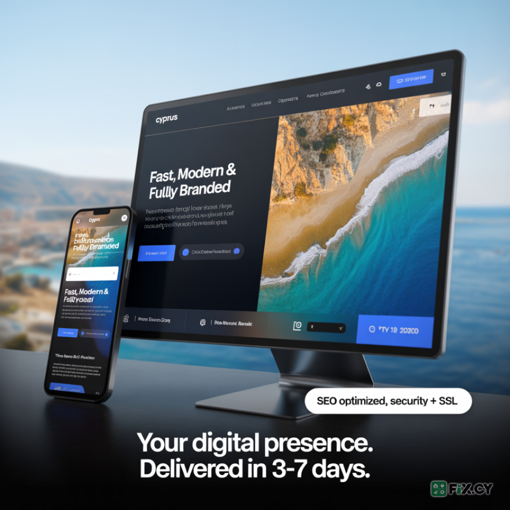 Professional Web Design in Limassol