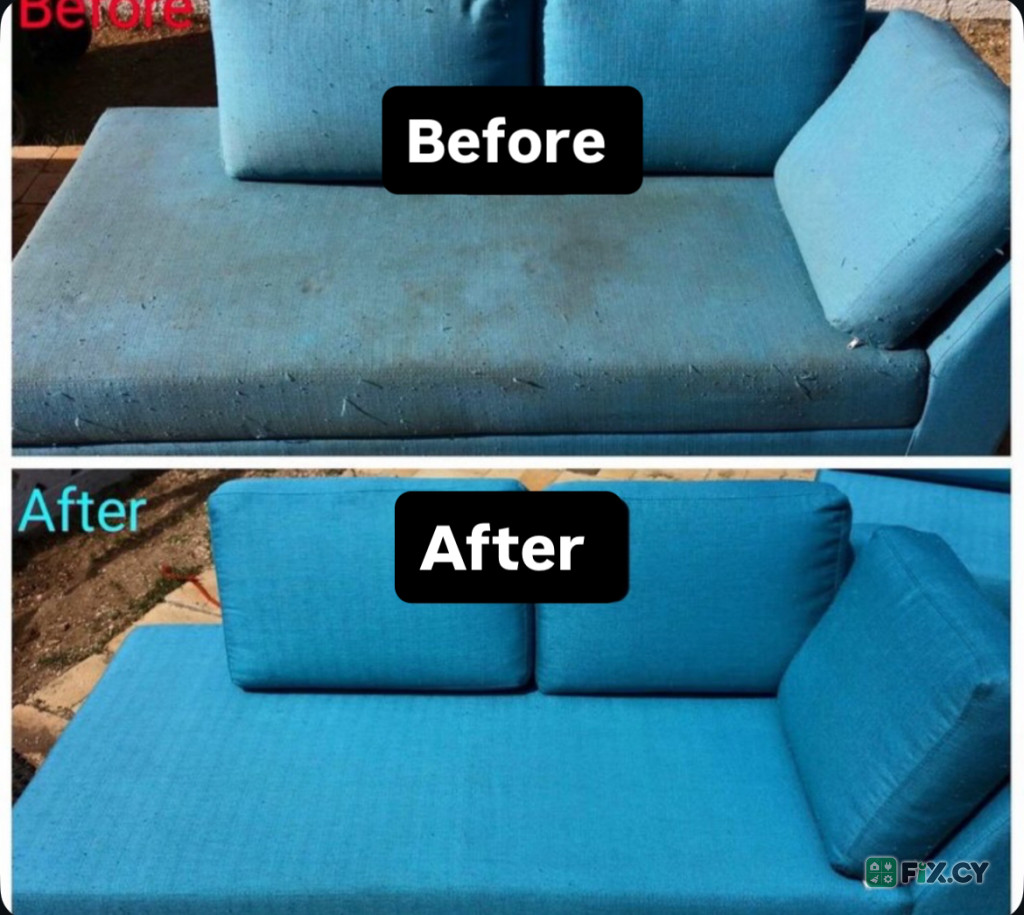 Sofa, mattress and chair cleaning in Larnaca