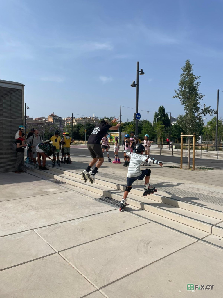 Roller skating instructor in Limassol