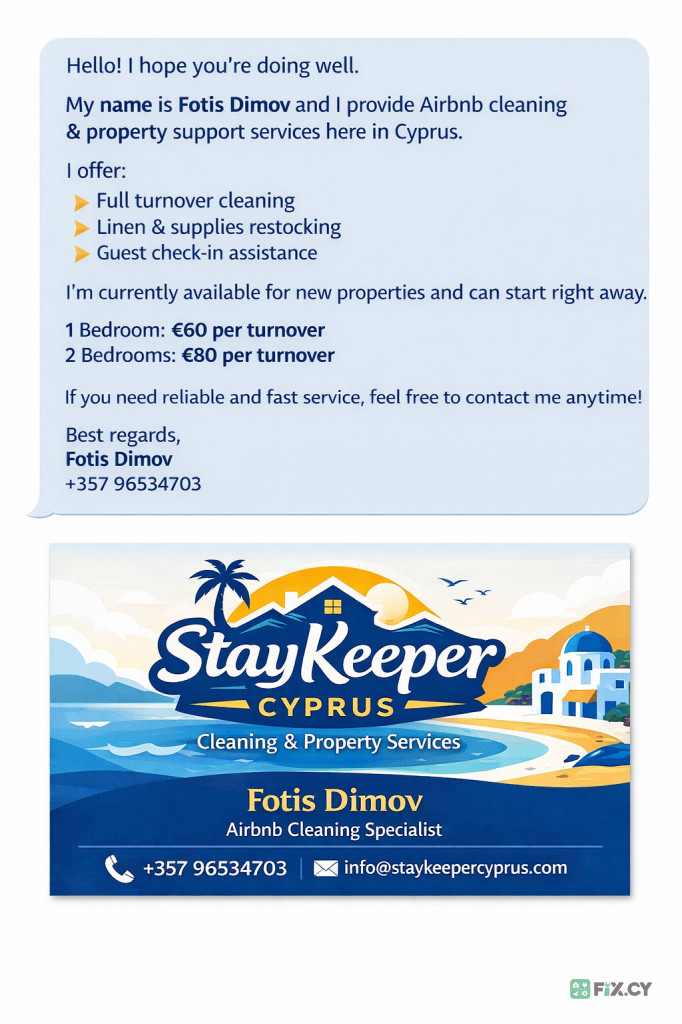 Cleaning in Larnaca