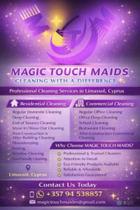 Expat Cleaning in Limassol