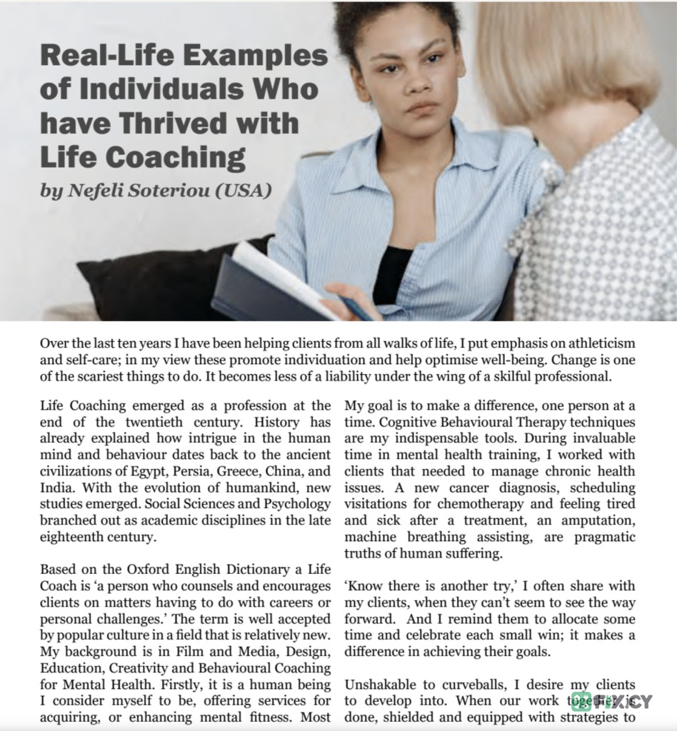 Coaching Psychology in Limassol