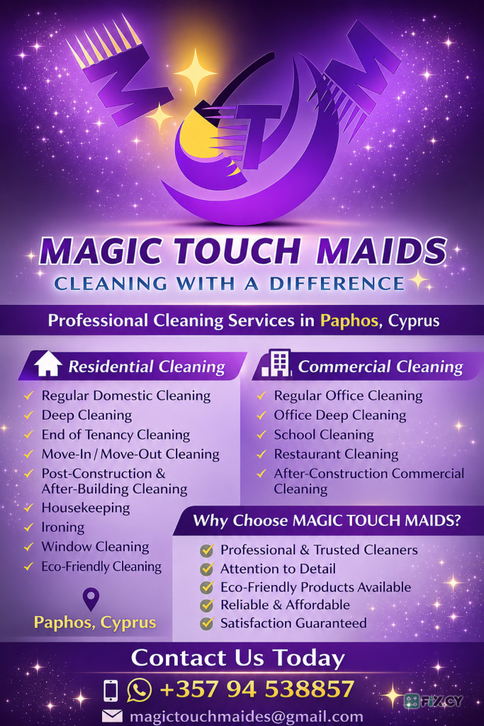 Expat Cleaning in Paphos