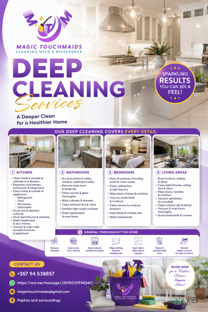Expat Cleaning in Paphos