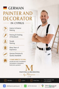 Painting and Decorating by Maurice LTD in Paphos