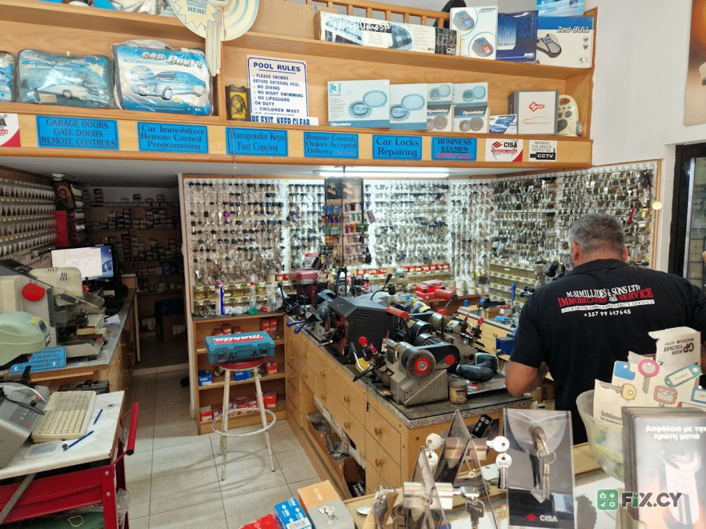 Michalis Simillides and Sons Ltd. Locksmith company in Paphos