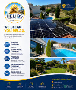 Helios Exterior Cleaning in Paphos