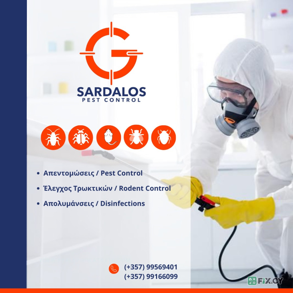 G. Sardalos Pest Control Ltd in Famagusta