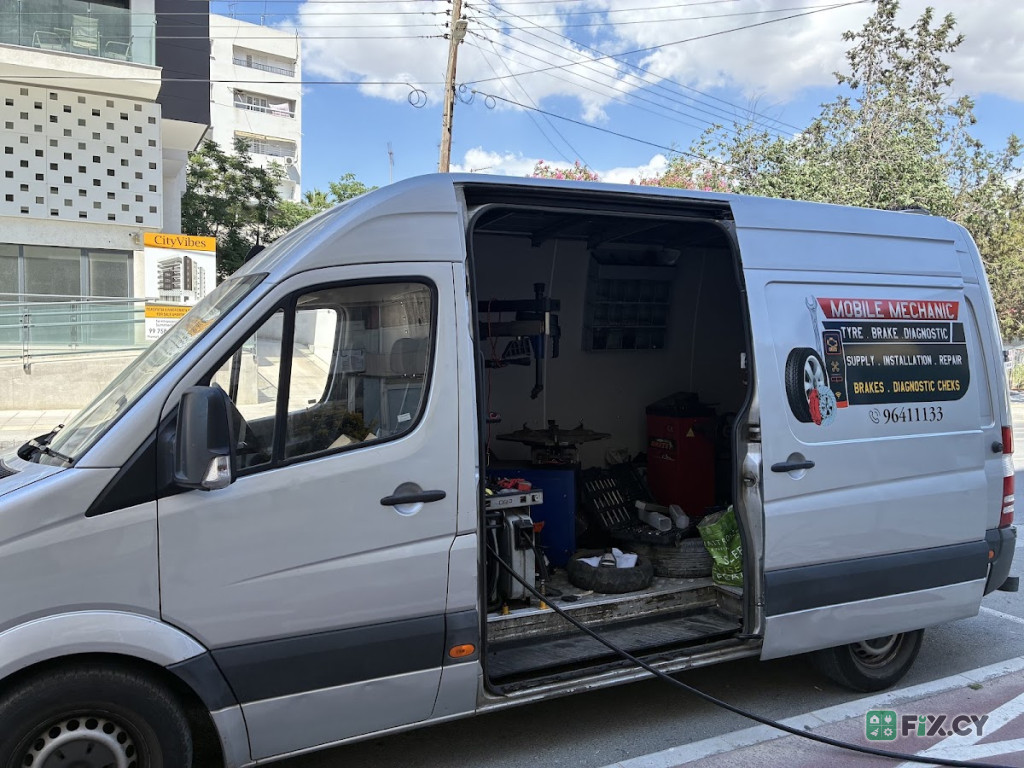 George Mobile mechanic and Tyre services in Nicosia