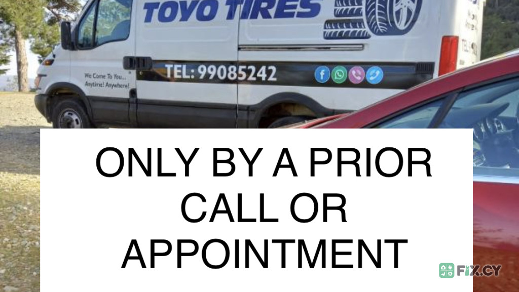 Marios Mobile Tyre Services in Paphos