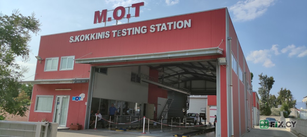 MOT ltd S.Kokkinis Testing Station in Nicosia