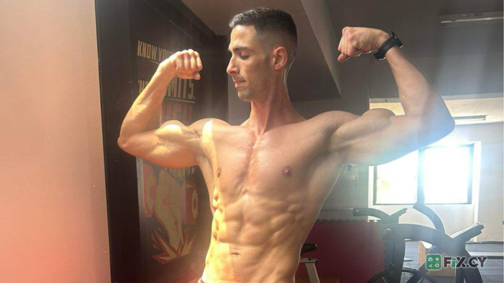 Personal trainer zak fitness coach in Paphos