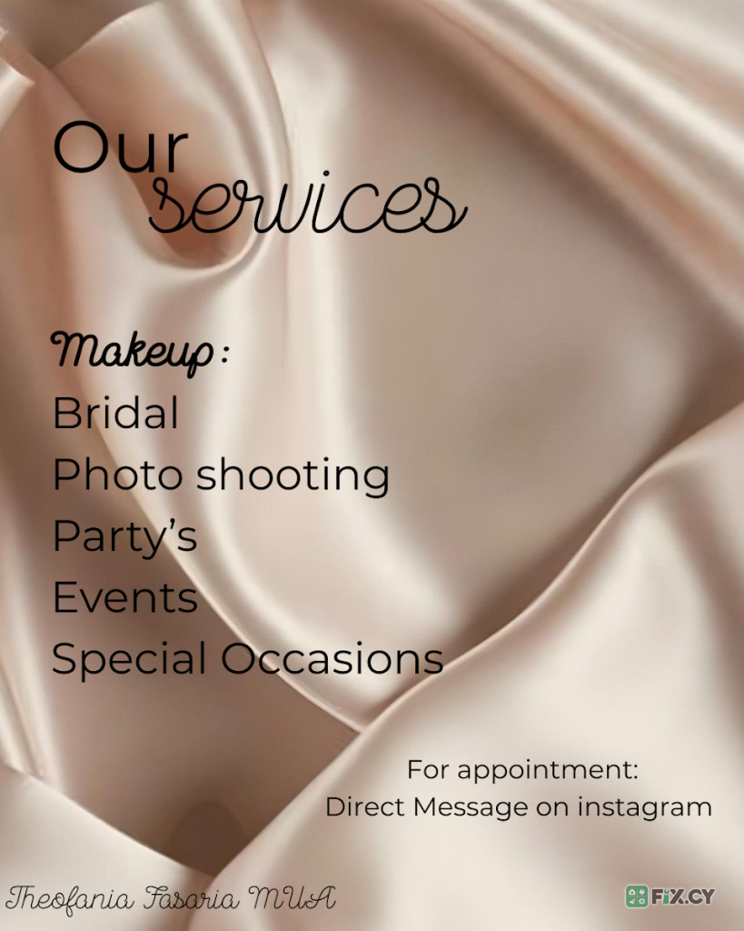 TheofaniaFasaria Makeup Artist in Famagusta