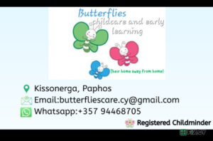 Butterflies childcare in Paphos