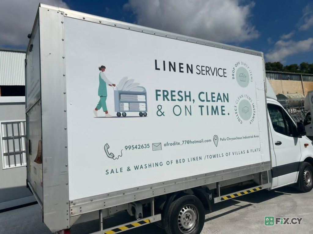 Linen services by Afrodite Mouyi in Paphos