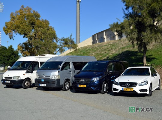 Airport taxis in Cyprus by Acropolis Taxi in Larnaca