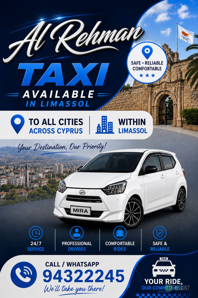 Private Taxi Service – Affordable Ride s in Limassol