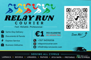 🚚 SAME-DAY COURIER SERVICE | RELAY RUN COURIER in Larnaca
